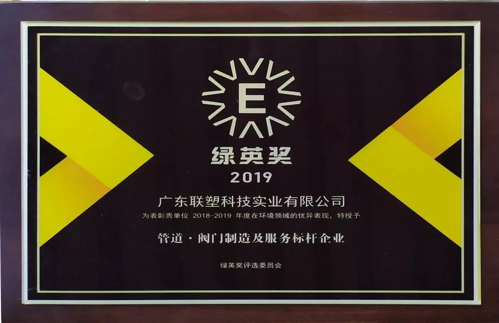 2019綠英獎—管道·閥門制造及服務(wù)標桿企業(yè)