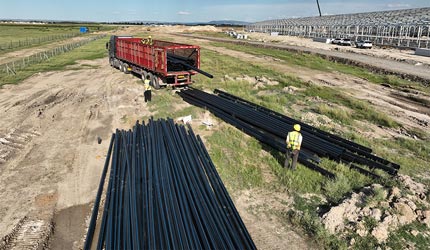 管道賦能烏蘭察布標(biāo)準(zhǔn)化養(yǎng)殖基地建設(shè)